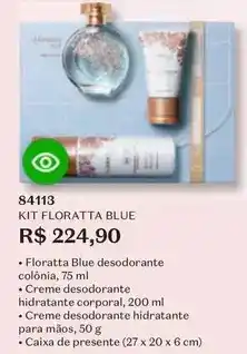 O Boticário Floratta - blue oferta