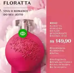 O Boticário Floratta - cerejeira em flor desodorante colonia oferta