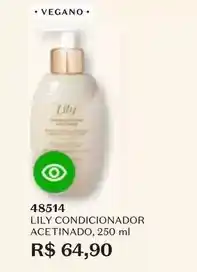 O Boticário Lily - condicionador acetinado oferta