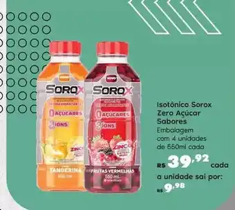 Sam's Club Novo - isotonico zero açúcar sabores oferta