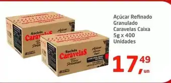 Tenda Atacado Caravelas - açúcar refinado granulado oferta