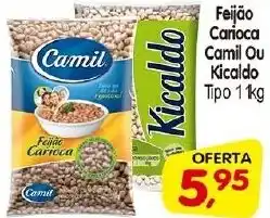 Cercadão Feijão Carioca Camil Ou Kicaldo Tipo oferta