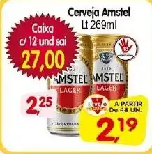 Cercadão Cerveja Amstel oferta