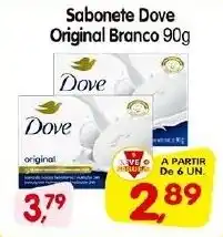 Cercadão Sabonete Dove Original Branco oferta