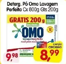 Cercadão Deterg. Pó Omo Lavagem Perfeita oferta