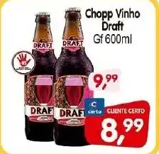 Cercadão Chopp Vinho Draft oferta