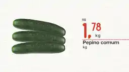 Cometa Supermercados Pepino comum oferta