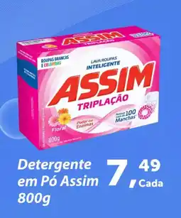 Rossi Supermercado Detergente em Pó Assim oferta