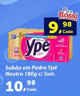 Rossi Supermercado Sabão em Pedra Ypê Neutro oferta