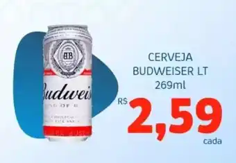 Trimais Supermercado Cerveja budweiser lt oferta