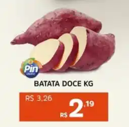 Pinheiro Supermercado Batata doce oferta