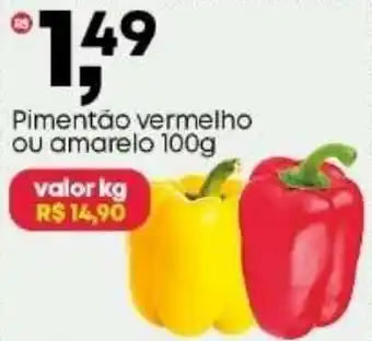 Frangolândia Pimentão vermelho ou amarelo oferta