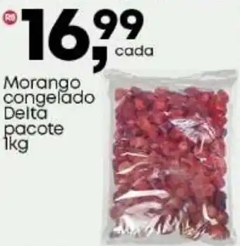 Frangolândia Morango congelado Deltă pacote oferta