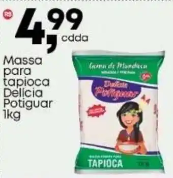 Frangolândia Massa para tapioca Delícia Potiguar oferta