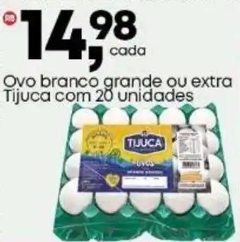 Frangolândia Ovo branco grande ou extra Tijuca oferta