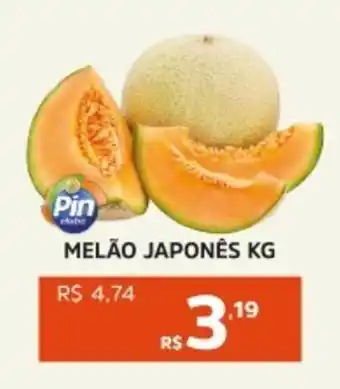 Pinheiro Supermercado Melão japonês oferta