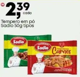 Frangolândia Tempero em pó Sadio tipos oferta