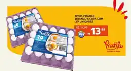 Pinheiro Supermercado Ovos pratile branco extra oferta