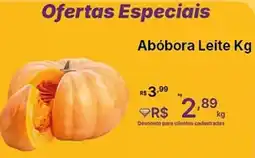 Super Lagoa Abóbora Leite oferta