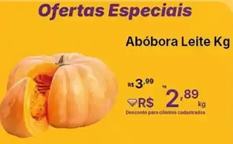 Super Lagoa Abóbora Leite oferta