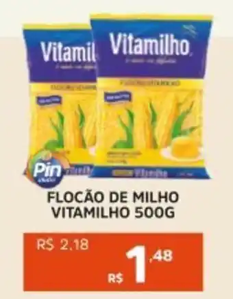 Pinheiro Supermercado Flocão de milho vitamilho oferta