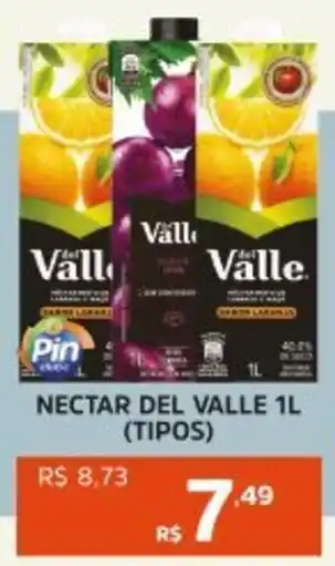 Pinheiro Supermercado Nectar del valle (tipos) oferta