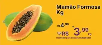 Super Lagoa Mamão Formosa oferta