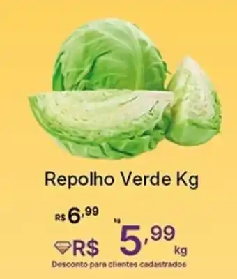 Super Lagoa Repolho Verde oferta