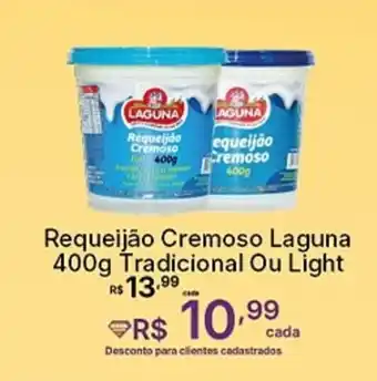 Super Lagoa Requeijão Cremoso Laguna oferta