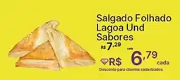 Super Lagoa Salgado Folhado Lagoa Und Sabores oferta