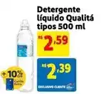 Mercado Extra Quality - detergente líquido tipos oferta