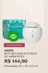 O Boticário Elétrico de ambientes oferta