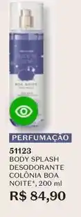 O Boticário O boticario - body splash desodorante colônia boa noite oferta