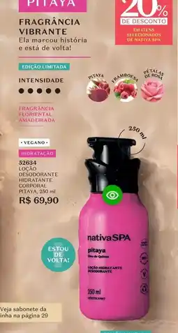 O Boticário De - fragrancia vibranate oferta