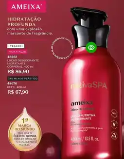 O Boticário Nativa - hidratação profunda oferta