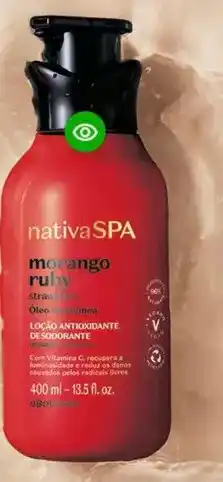 O Boticário Nativa - loção antioxidante desodorante oferta