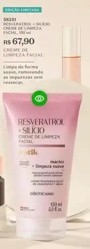 O Boticário O boticario - creme de limpieza facial oferta