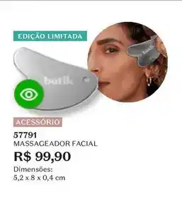 O Boticário Massageador facial oferta