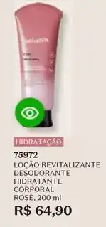 O Boticário O boticario - loção revitalizante desodorante hidratante corporal rose oferta