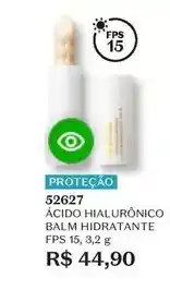 O Boticário Ácido hialuronico balm hidratante oferta