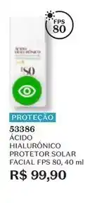 O Boticário Solar - protetor facial fps 80 oferta