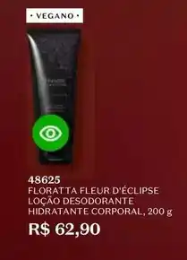 O Boticário Floratta - loção desodorante hidratante corporal oferta