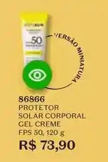 O Boticário O boticario - protetor solar corporal gel creme fps 50 oferta