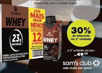 Sam's Club Saúde - latte uht paque menos oferta