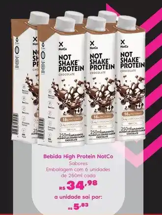 Sam's Club Sabor - bebida high protein oferta