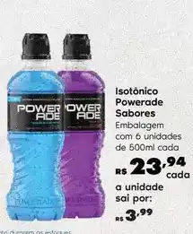 Sam's Club Powerade - isotonico sabores oferta