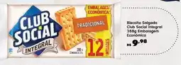 Sam's Club Club social - biscoito salgado integral oferta