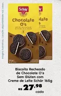 Sam's Club Schär - biscoito recheado de chocolate o's oferta