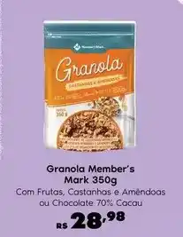 Sam's Club Chocolate - granola oferta