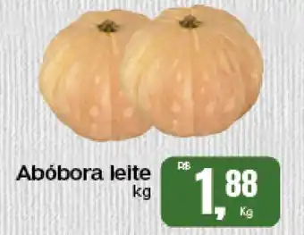 Cometa Supermercados Abóbora leite oferta